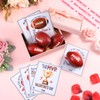JellyArch 24 Set Valentine's Day Gifts for Kids Cards with