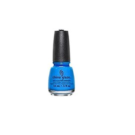 China Glaze Nail Polish, DJ Blue My Mind, 1400