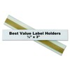 C-Line Self-Adhesive Label Holders, Top Load, 1/2" x 3", Clear,
