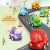 Dinosaur Cars for 2 Year Old Boys, Baby Dino Pull