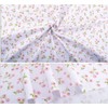 GreatRise 7 Pieces Pink Series Patchwork Fabrics Package Cotton 50
