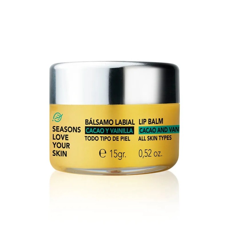 Bálsamo Labial Cacao Vainilla 15grs Tipo Piel Todo Volumen Unidad