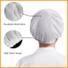 3Pcs Chef Waiter Mesh Cap Elastic Hair Nets for Catering