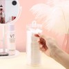 Tecbeauty Cotton Pad Holder Makeup Pads Cotton Swab Dispenser for
