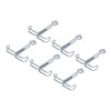 50Pcs Flat Jaw Pinchcocks Stainless Steel Strong Clamping Rustproof Latex