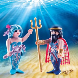 PLAYMOBIL 70082 DuoPack Sea King and Mermaid
