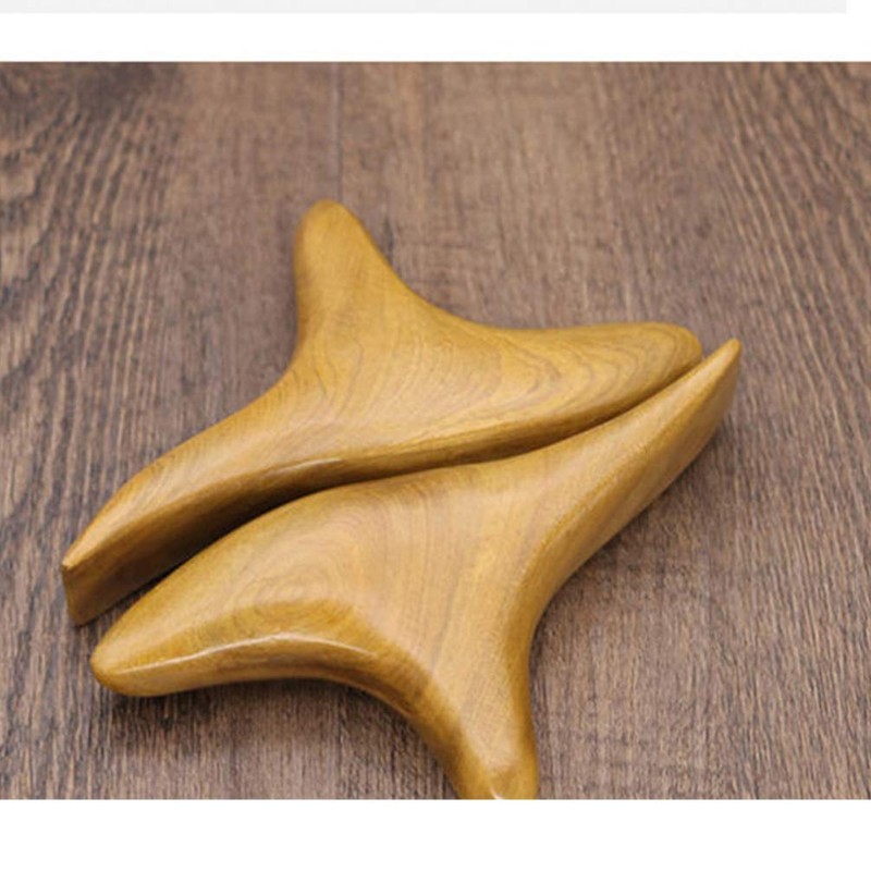 Ciieeo Lymphatic Drainage Paddle Wood Scraper Anti Cellulite Massage Tool