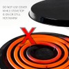 Reston Lloyd, Burner Covers For Electric Stovetop, Decorative Lightweight Tin