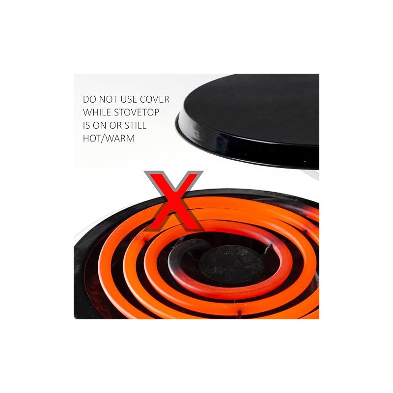 Reston Lloyd, Burner Covers For Electric Stovetop, Decorative Lightweight Tin