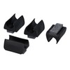 GleitGut 4 x clamping glides for cantilever chair felt glides