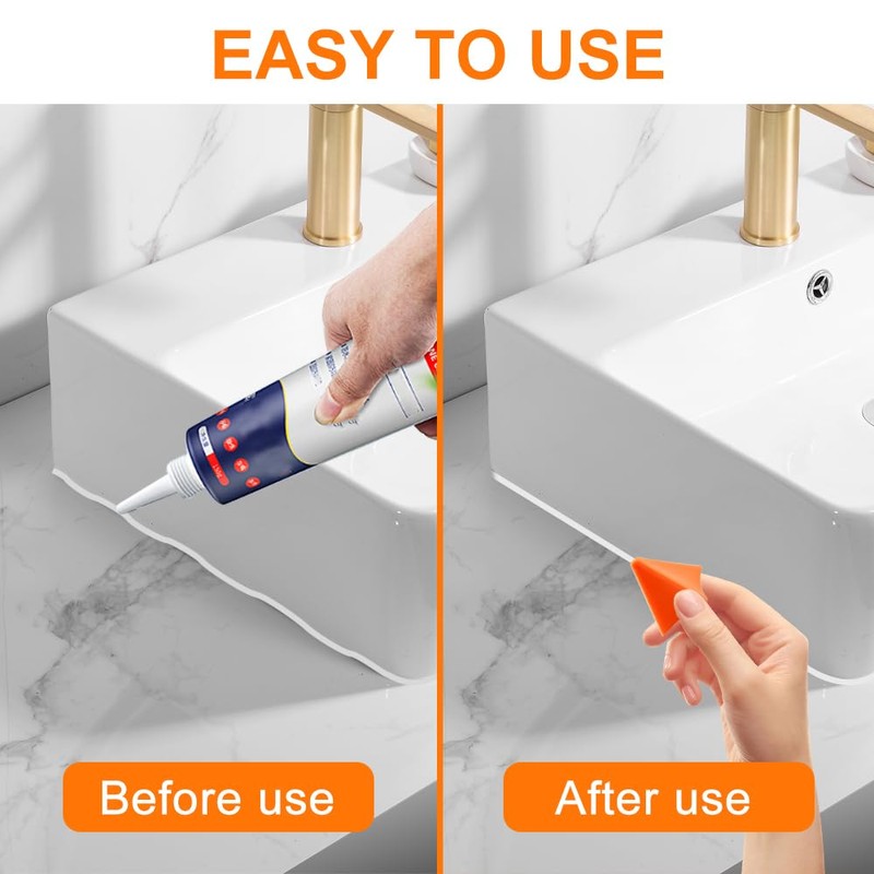 That Silicone Tool, Caulking Tool, Caulk Remover Tool, Orange Silicone