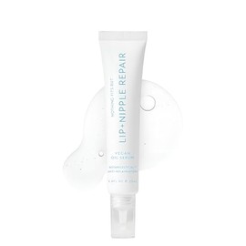 Suero de aceite reparador de labios y pezones, crema vegana para pezones sin lanolina para lactancia, calmante e hidratante suero de manzanilla y rome