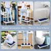 Bedside Steps for High Beds Step Stool with Handle for