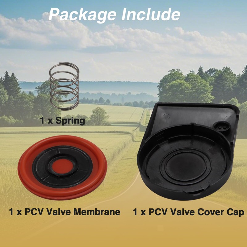 FUSCH PCV Valve Cover Cap with Membrane Rocker Cover PCV
