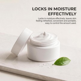 Crema Facial Hidratante para Uso Diario, Todas las Temporadas Repone Humedad, Capa Protectora, Fácil Absorción, Suaviza la Piel, Sin Pasos Complicados