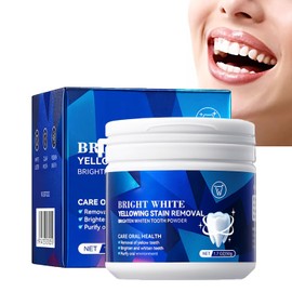Dentist Approved Teeth Whitening Powder: Removes Years of Stains - Safe for Tooth & Non Irritating | 6 Month Supply | Long Lasting Fresh Breath