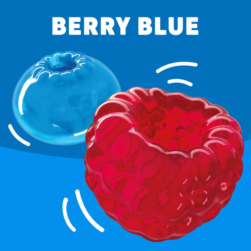 JELL-O Berry Blue Gelatina postre Mix (6 oz caja)