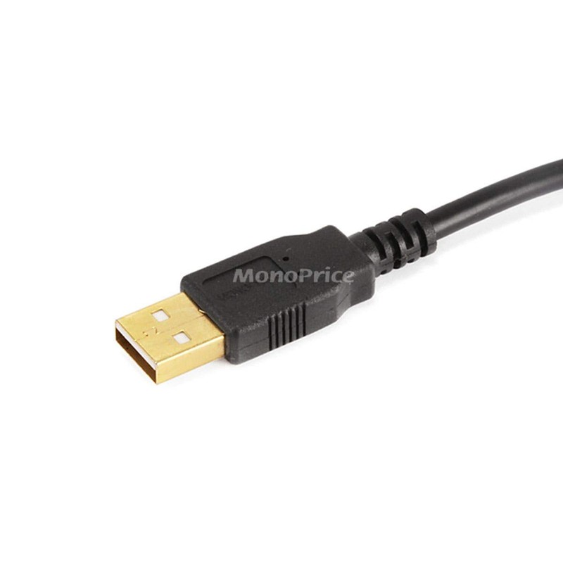 Monoprice 1.5-Feet USB 2.0 A Male to Micro 5pin Male