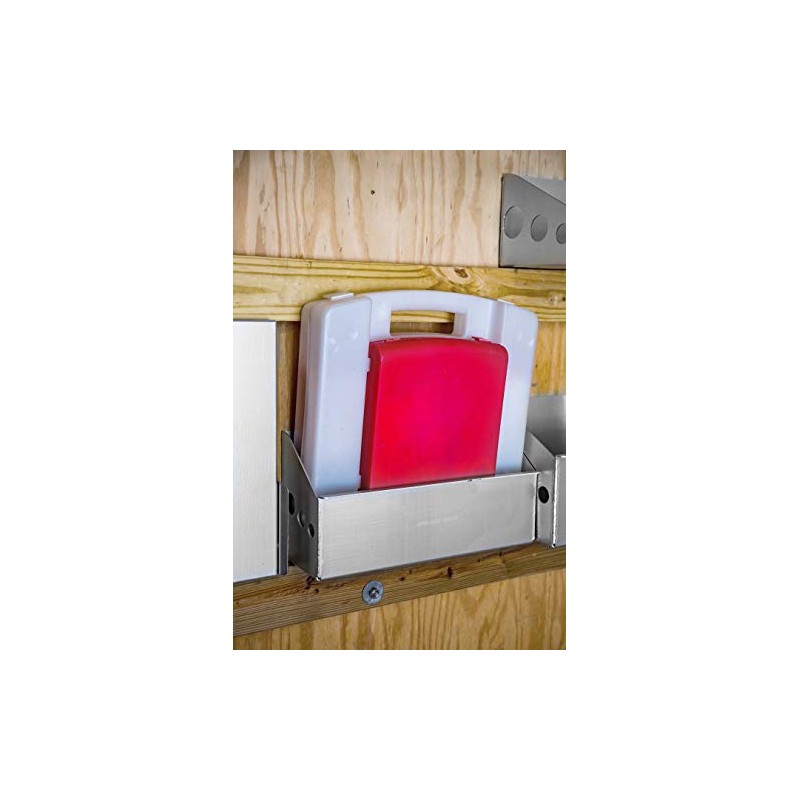 Black Boar Aluminum Small Universal Storage Container for Enclosed Trailer/Garage