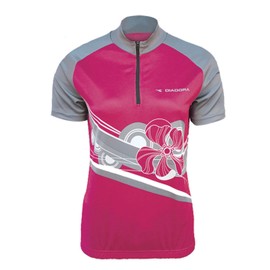 Diadora Women's Diadora Ladies Dana Cycling Top Shirt Pink L
