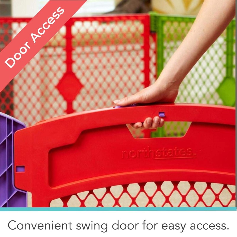 Toddleroo by North States Superyard Colorplay Ultimate 2 Panel Extension,