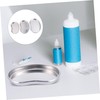 LABRIMP 3Pcs Stainless Steel Medical Kidney Shaped Laboratory Equipment for