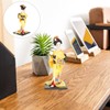 NUOBESTY 30x12.5cm Japanese Style Geisha Figurine - Geisha Doll Tabletop