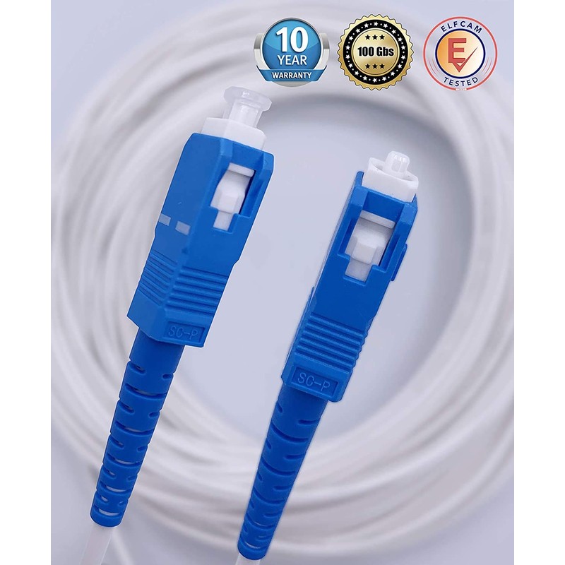 Elfcam - 1 m Fibre Optic Cable SC/UPC to SC/UPC