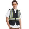 A-KSAFETY High Visibility Security Vest for Security Guards, Safety Workers,