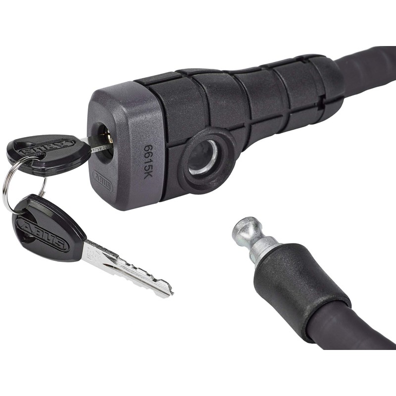 ABUS Microflex 6615K/85 SCLL Cable Lock - Bicycle Lock Set