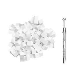 200 Manicure Tofu Cubes, 1 Scratch Pen, Manicure Tools, Manicure Sponge, Sponge