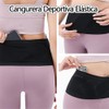 WADY Cangurera para Correr para Hombre y Mujer, Transpirable, Cangurera