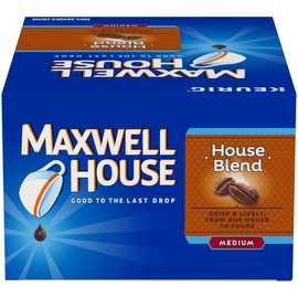 Maxwell House House Blend Medium Roast K-Cup Coffee Pods (24 Pods)