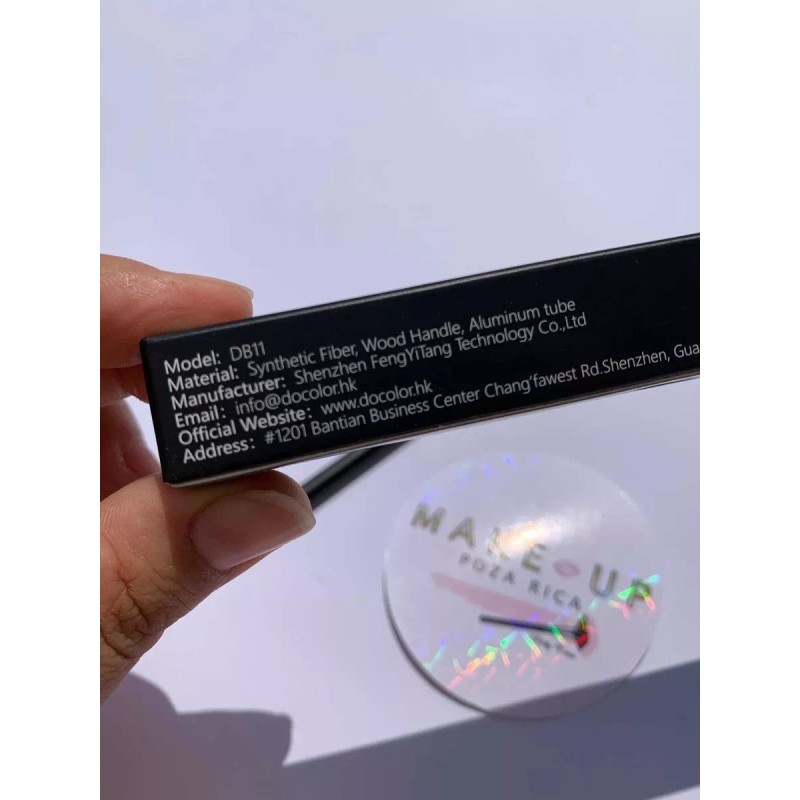 Docolor Brocha Doble Ceja Cepillo Docolor Original