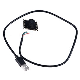 0.3MP Camera Module for OV7670 Chip 640x480 30FPS USB Wired Camera 130 Degree Distortion Manual Focusing
