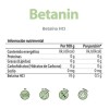 Matter Betanin Salud Estomago Betaína Hcl 656mg 60 Caps Sfn