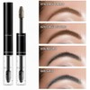 Gel para Cejas de Doble Extremo con Color, Fijador de