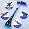 Tuofang Car Ice Scraper, 3-in-1 Ice Scraper Car with Broom