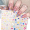 SSKHE Five style nail stickers with different and enchanting patterns