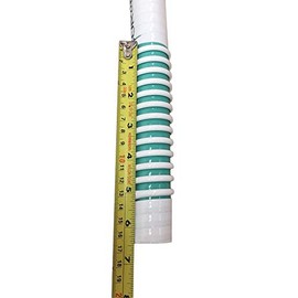 A.A 1-3/8" Fill Hose with Flats for RV Concession Fresh Water Tank - Marine, Boats, Campers, Trailer, RVs, Concession (3 Feet)