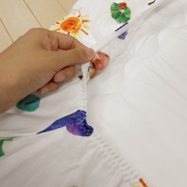 baby.e-sleep The Very Hungry Caterpillar (Harapeko Aomushi) Double Gauze Fitted Sheet assorted colors