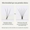 Pestañas Nagaraku Autofloracion W Clover Fan 6d 0.07 Mix