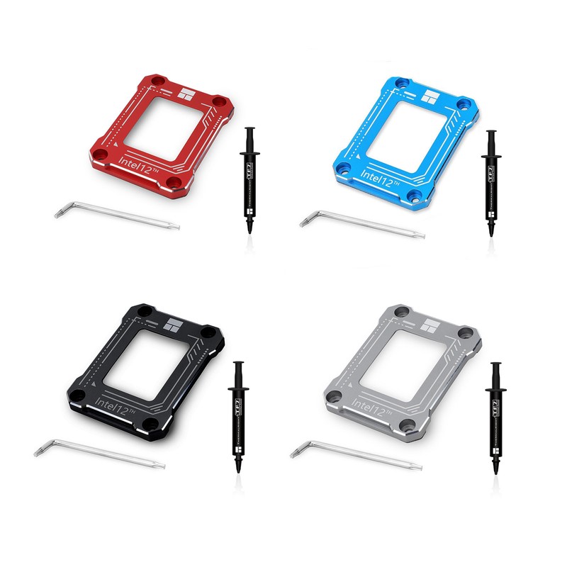Cpu Bending Corrector Frame Aluminum Alloy 12th Gen Anti Bending