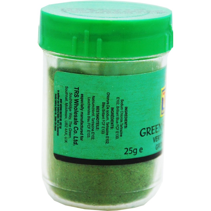 TRS Green Food Colour 25g