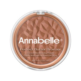 Annabelle Perfect Butter Bronzer Bronzing Powder, Copacabana Beach, Silky Soft Texture, Sun-Kissed Glow, Talc-Free, Vegan, Cruelty-Free, Paraben-Free, Non-Comedogenic, 8.5 g