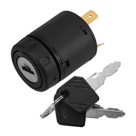BUGUUYO 1 Set Forklift Ignition Switch Replacement with Key Easy to Install Electrical Starter Switch for Mobility Vehicles Compatible with Linde Reliable and Secure Operation
