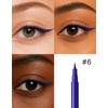 Erinde Delineador Líquido Waterproof, Larga Duración & Alta Pigmentación,#D06 Azul