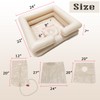 Inflatable Bedside Shampoo Basin - Hair Washing Bedside Shower System