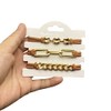 3 Pcs Bracelet Hair Ties, Ponytail Holders Cute but Strong