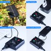 Solar Curtain Lights Outdoor 10 x 10Ft 300LED Waterproof Waterfall